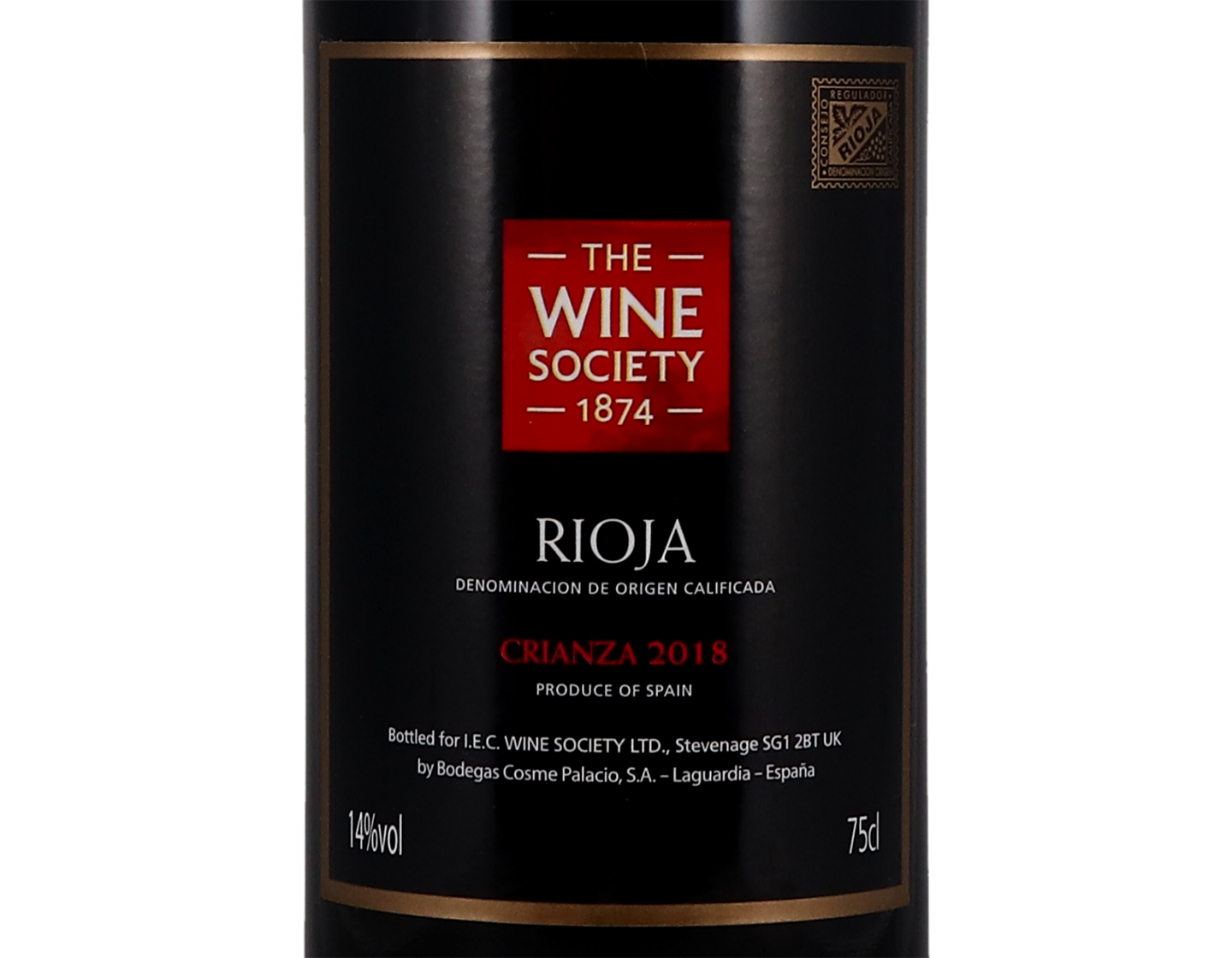 The Society's Rioja Crianza 2018