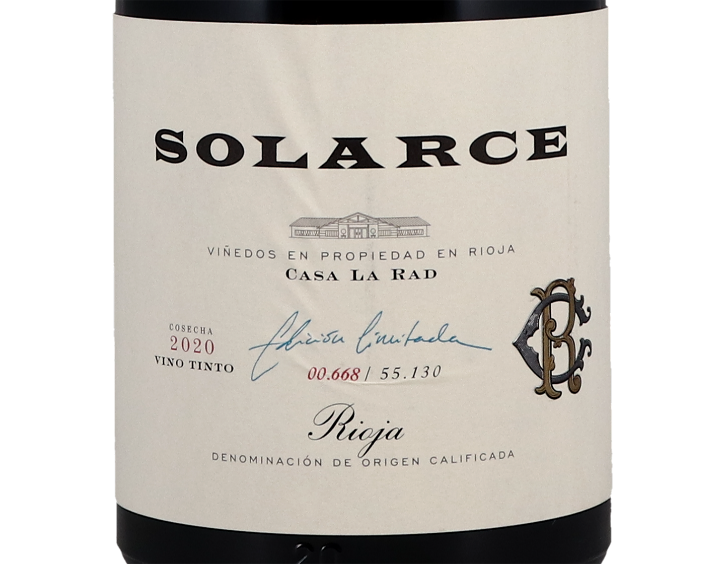 Casa La Rad Solarce Rioja 2020