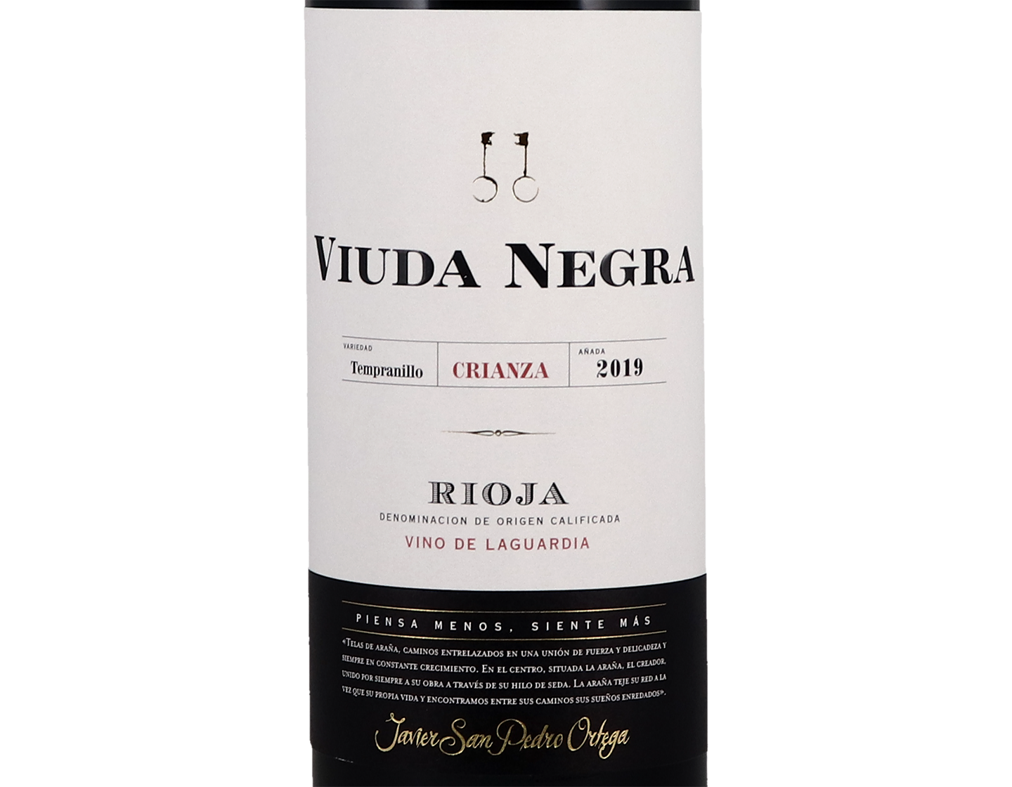 Javier San Pedro Viuda Negra Crianza Rioja 2019
