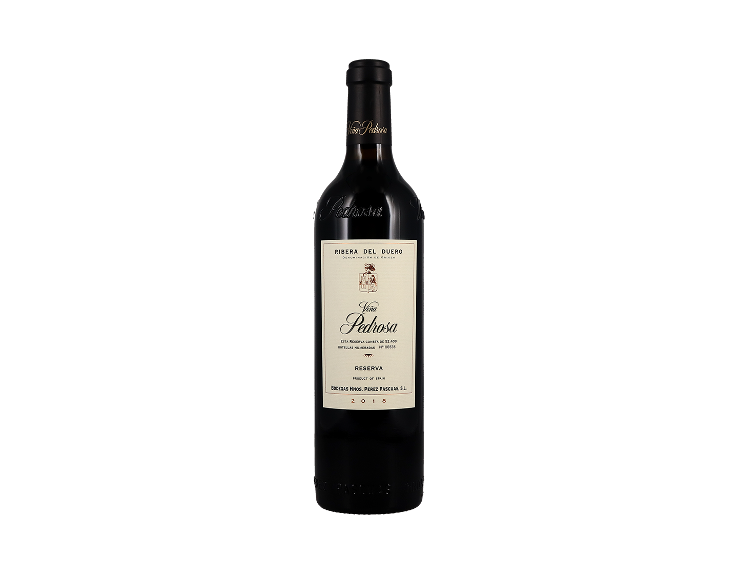Vina Pedrosa Reserva Ribera del Duero 2018
