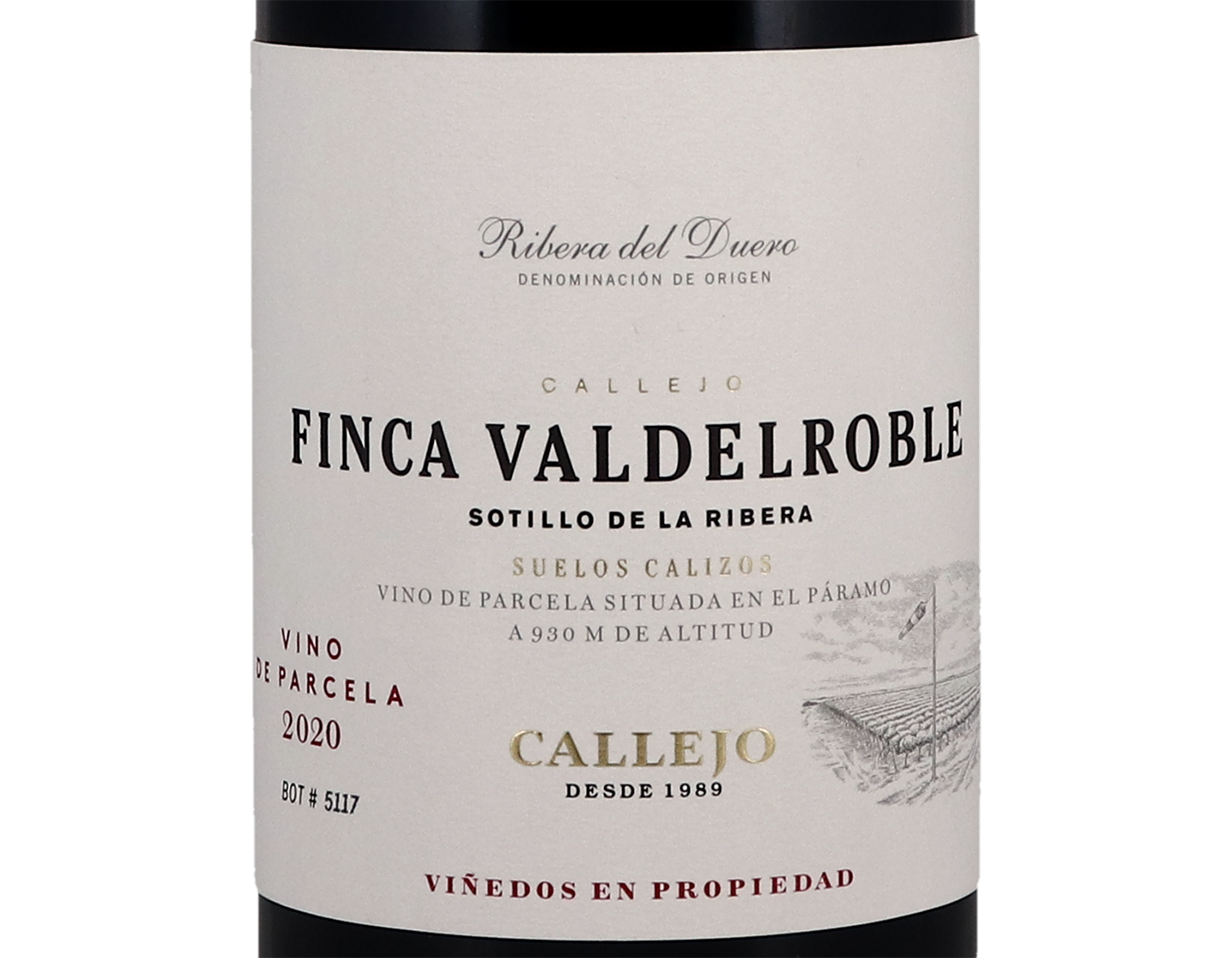 Felix Callejo Finca Valdelroble 2020 ORGANIC