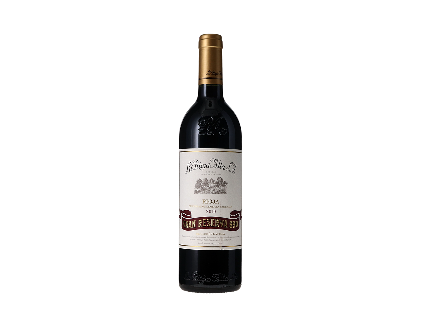 La Rioja Alta 890 Gran Reserva, Rioja 2010