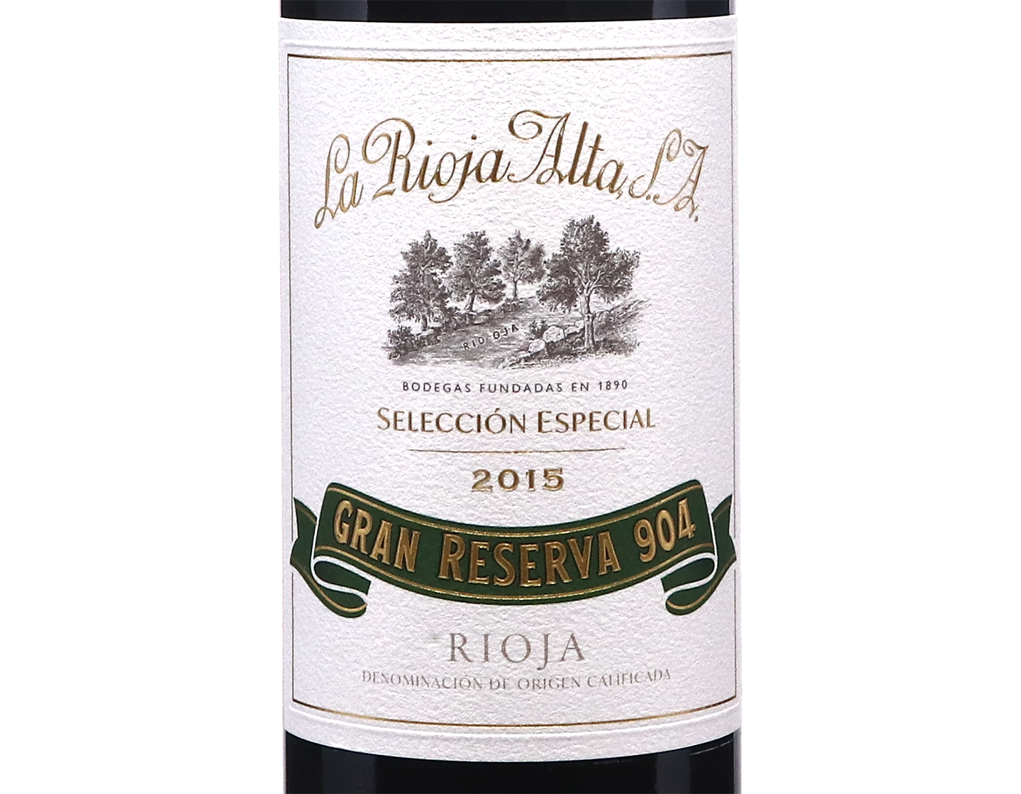 La Rioja Alta 904 Gran Reserva Seleccion Especial, Rioja 2015