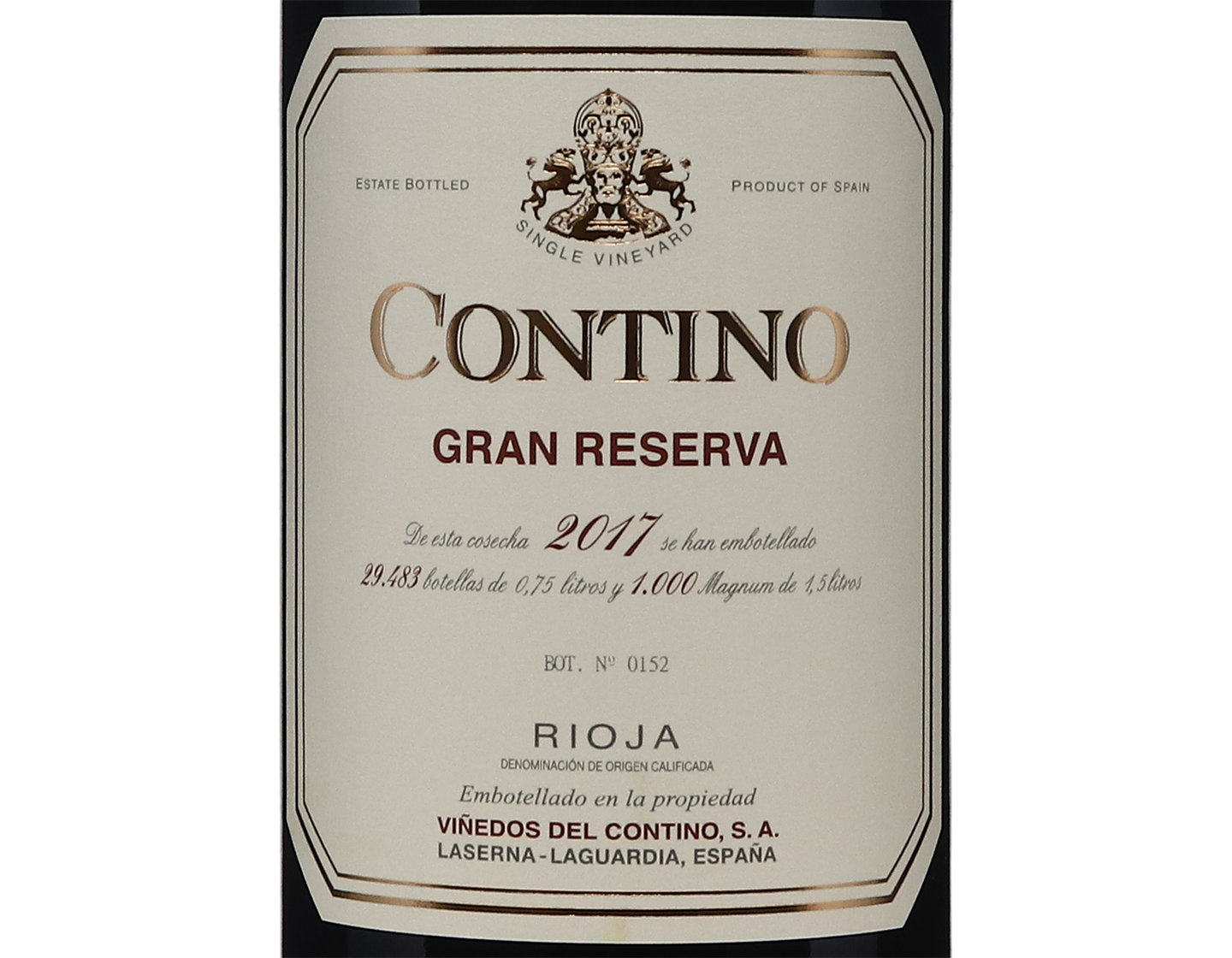 Magnum of Contino Gran Reserva Rioja 2017