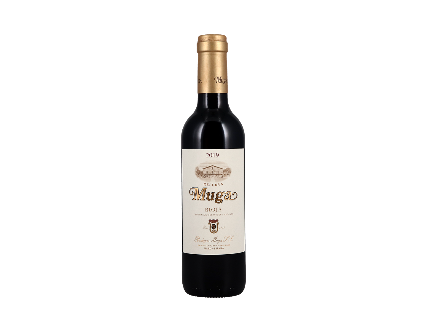 Half bottle of Muga Reserva Rioja 2019