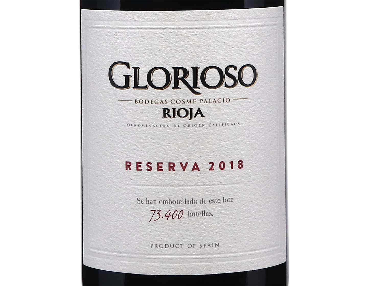 Glorioso Reserva Rioja 2018