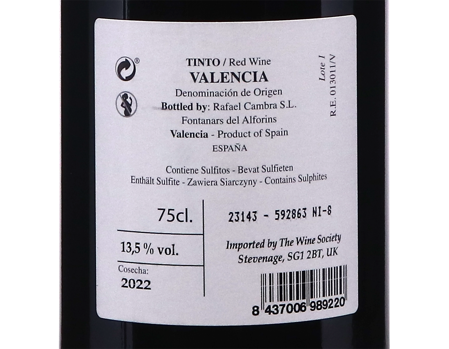 Rafa Cambra Monastrell Garnacha 2022