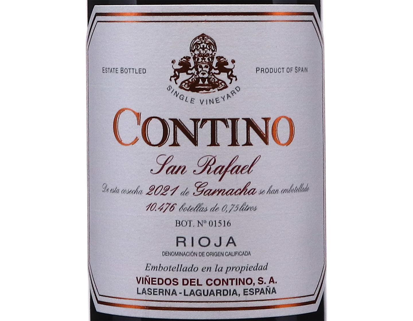 Contino Garnacha, Rioja 2021