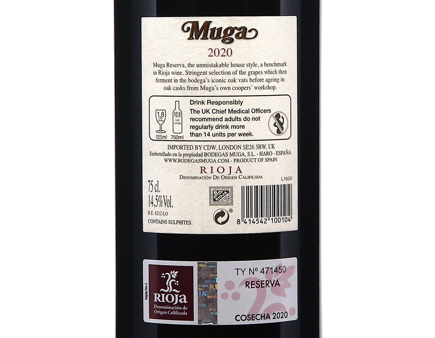 Muga Reserva Rioja 2020