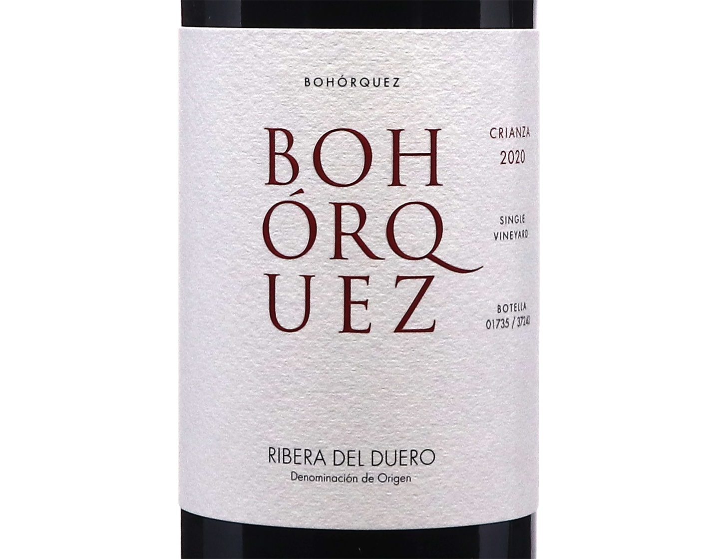 Bohorquez Crianza Ribera del Duero 2020