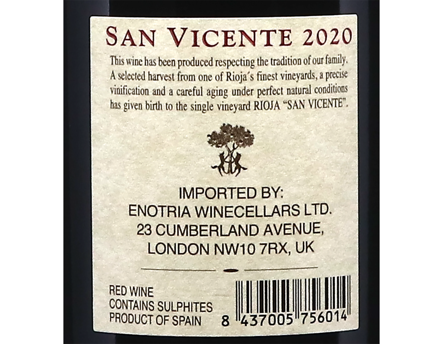 San Vicente, Rioja 2020