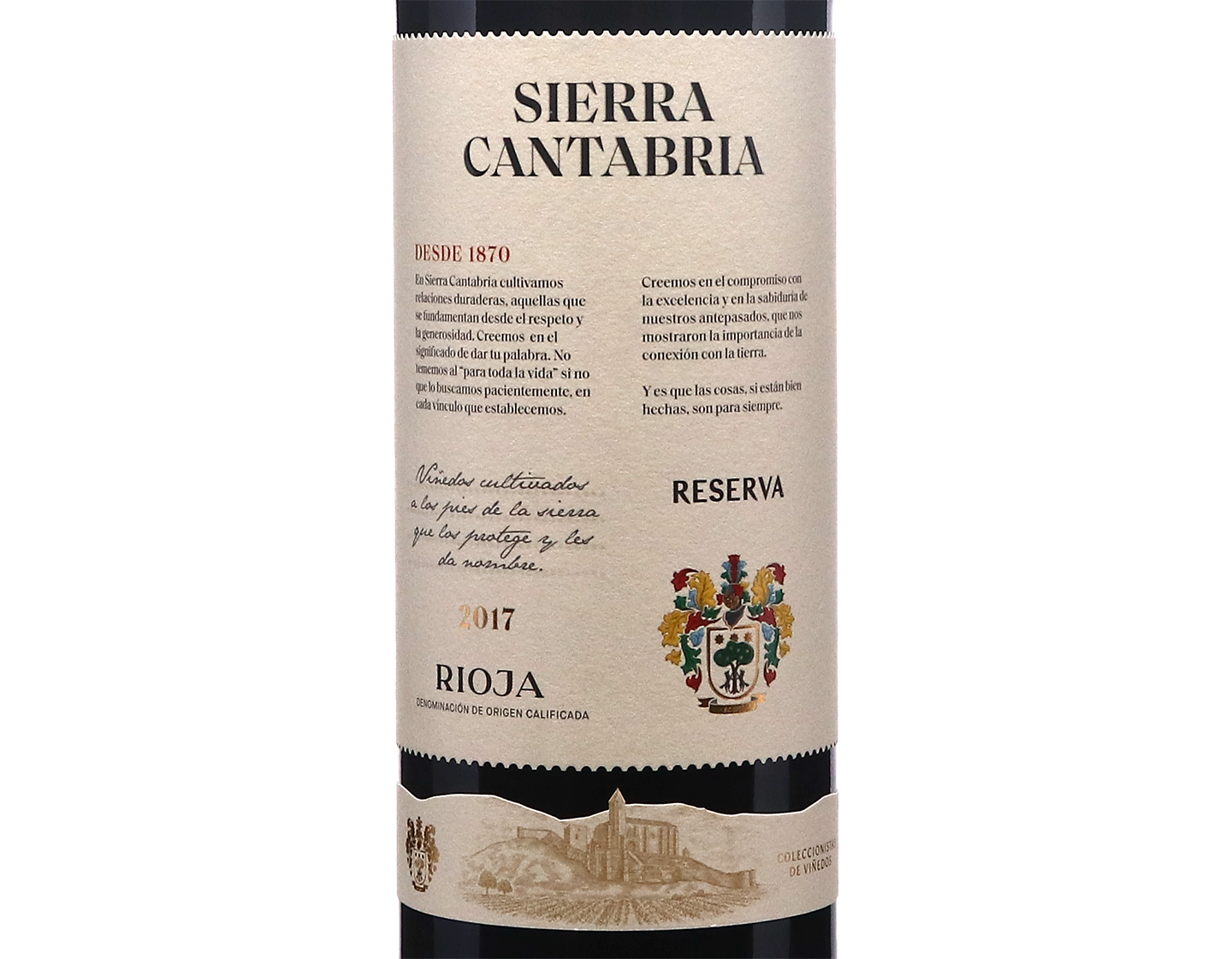 Sierra Cantabria Reserva Rioja 2017