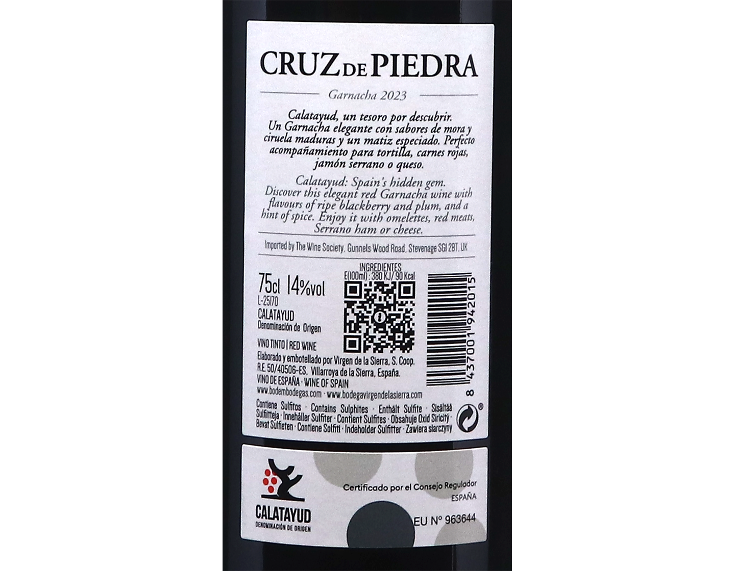 Cruz de Piedra Garnacha 2023