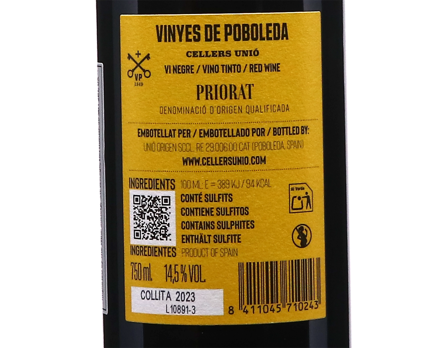 Vinyes de Poboleda Priorat 2023