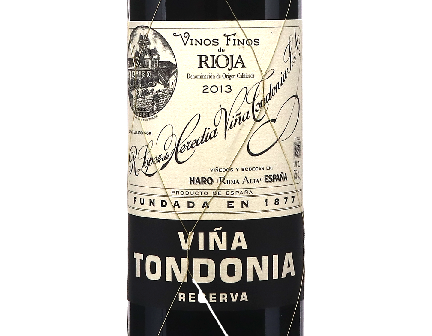 Lopez de Heredia Vina Tondonia Reserva Rioja 2013