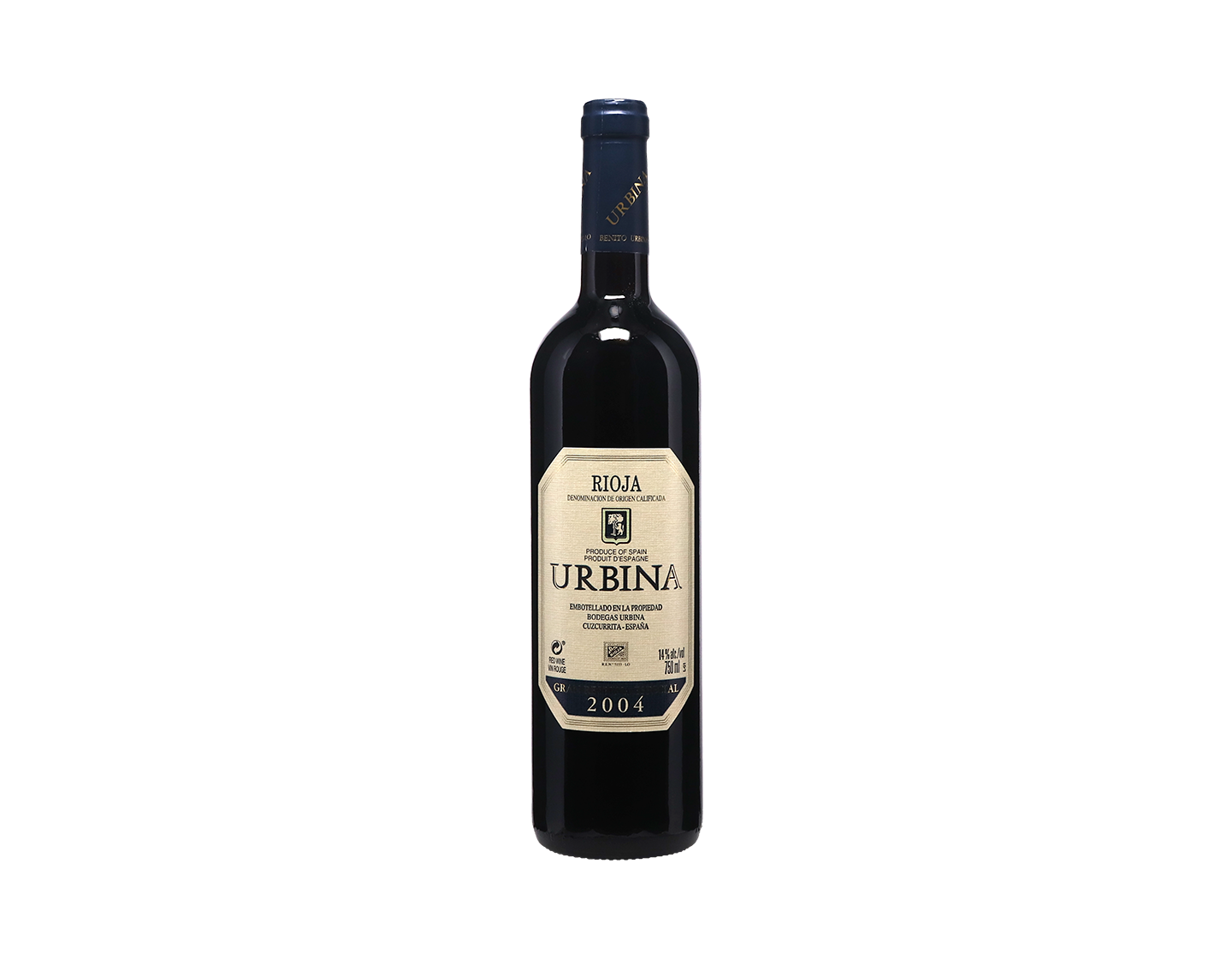 Bodegas Urbina Gran Reserva Blue Label 2004
