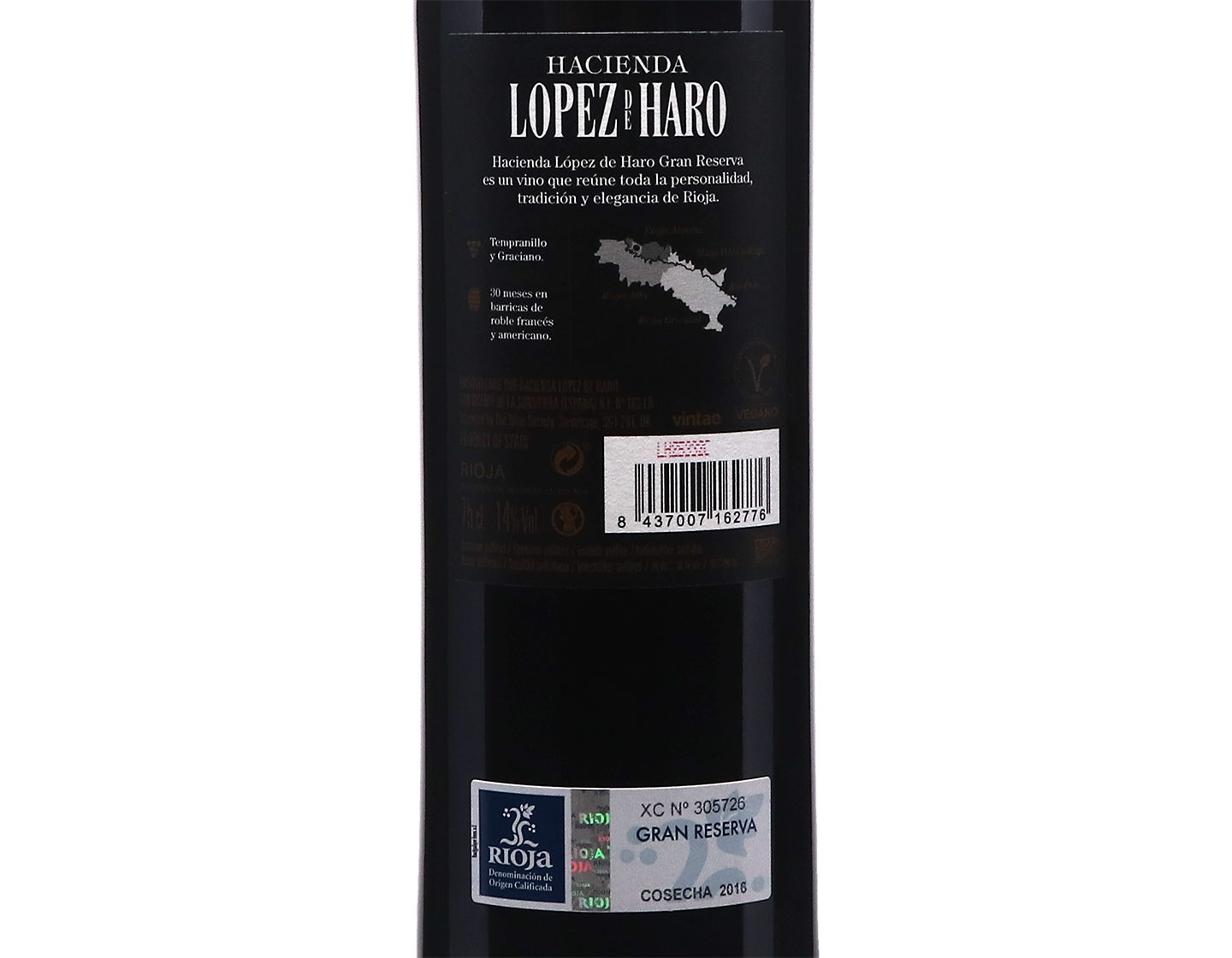 Lopez de Haro Gran Reserva Rioja 2016