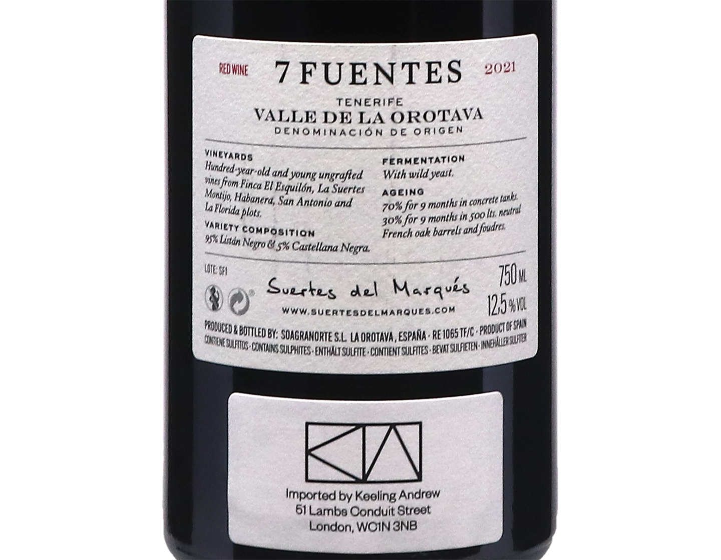 7 Fuentes Suertes del Marques Tenerife 2021