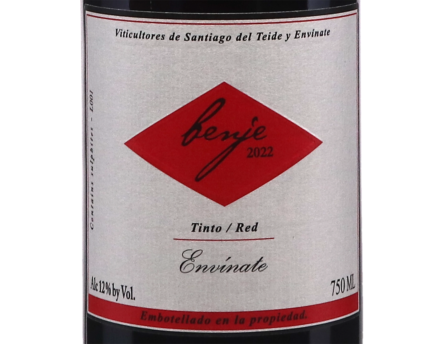 Benje Tinto Envinate Tenerife 2022