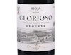 Glorioso Reserva, Rioja 2021 view 2