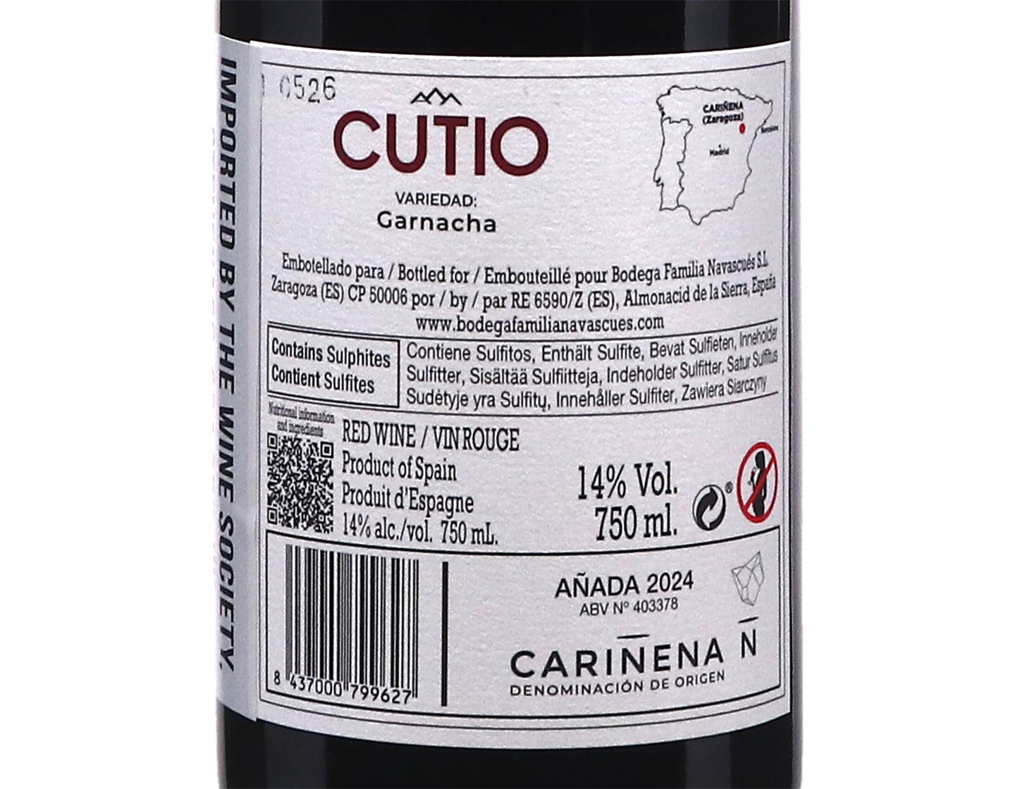 Cutio Garnacha 2024