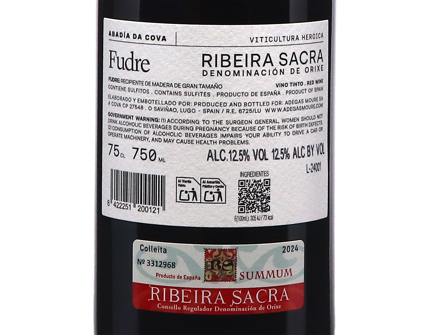 Abadia da Cova Fudre Ribeira Sacra 2024