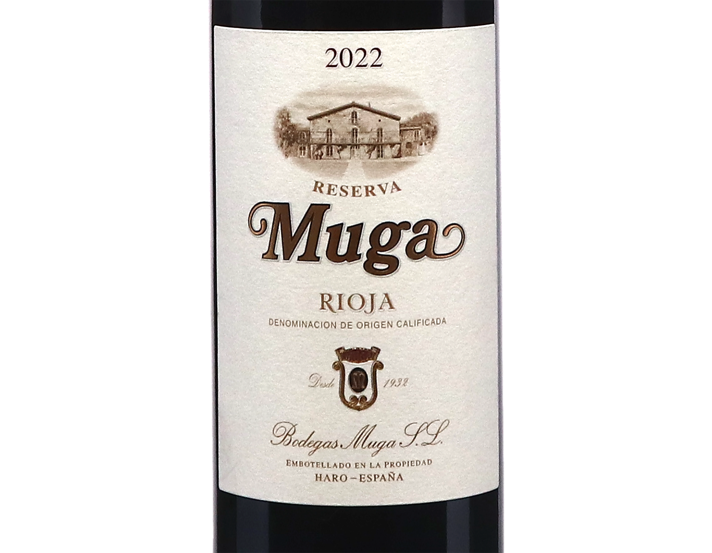 Half bottle of Muga Reserva Rioja 2022