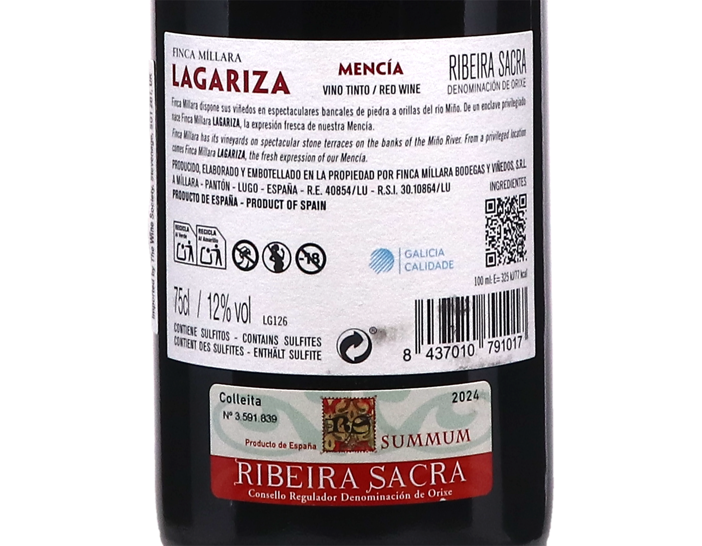 Finca Millara Lagariza Ribeira Sacra 2024