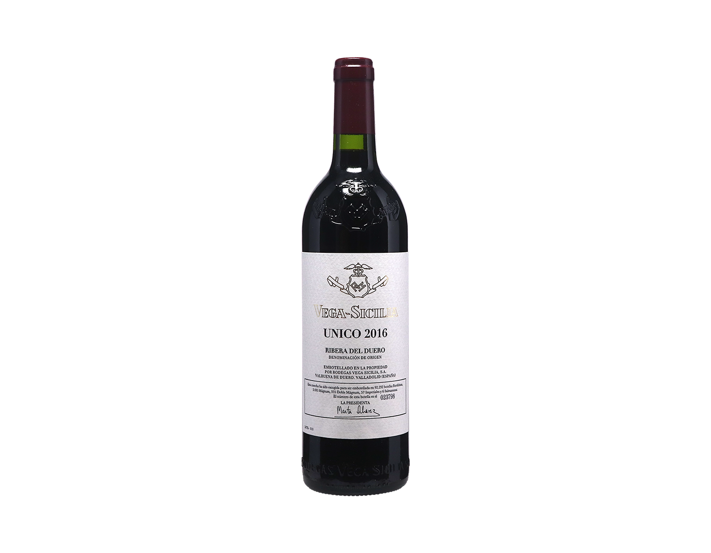 Vega Sicilia Unico Ribera del Duero 2016