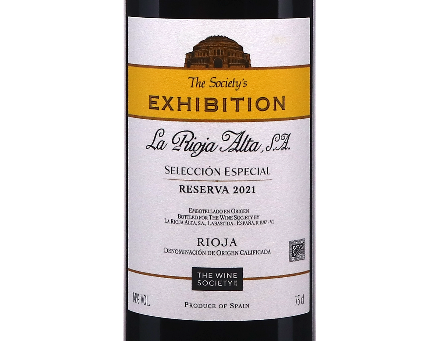 The Society's Exhibition Seleccion Especial Rioja Reserva 2021
