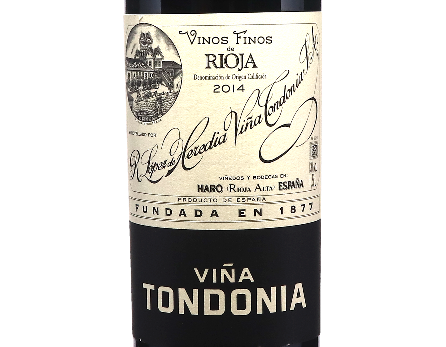 Magnum of Lopez de Heredia Vina Tondonia Reserva Rioja 2014