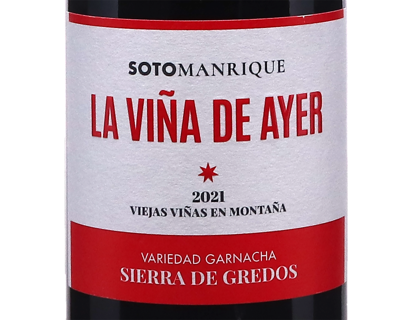 Soto Manrique La Vina de Ayer Garnacha Cebreros 2023