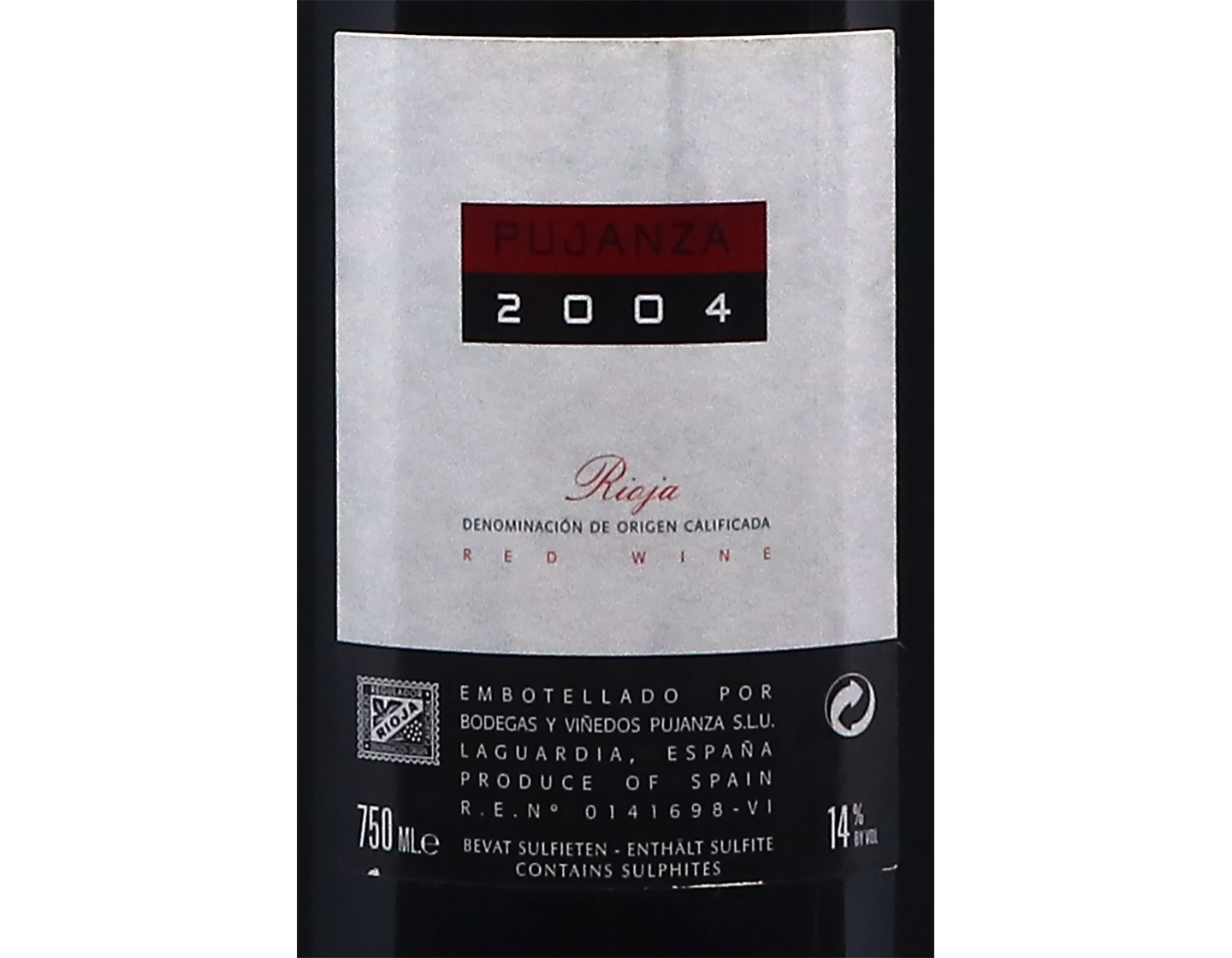 Pujanza Rioja 2004