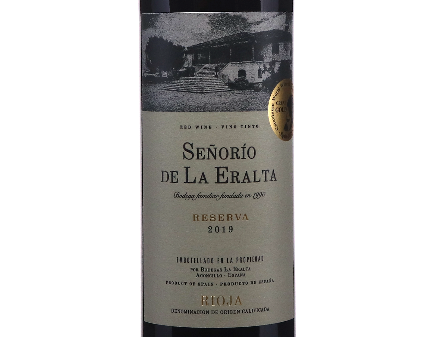 Senorio de la Eralta Reserva Rioja 2019