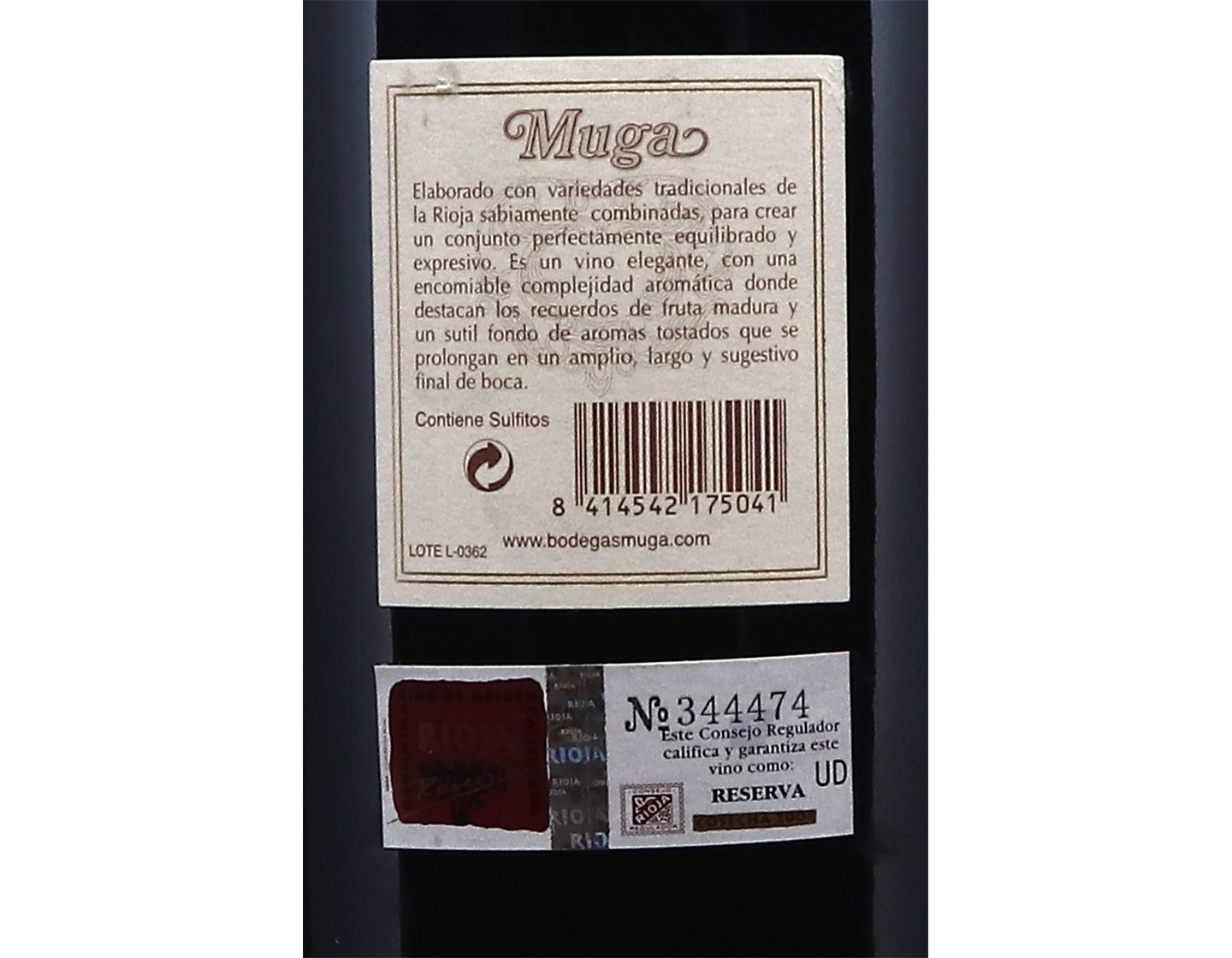 Muga Seleccion Especial Reserva Rioja 2004 Magnum