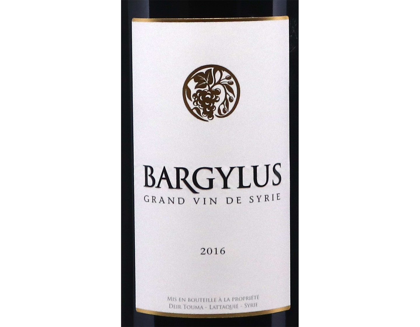 Bargylus Grand Vin Rouge 2016
