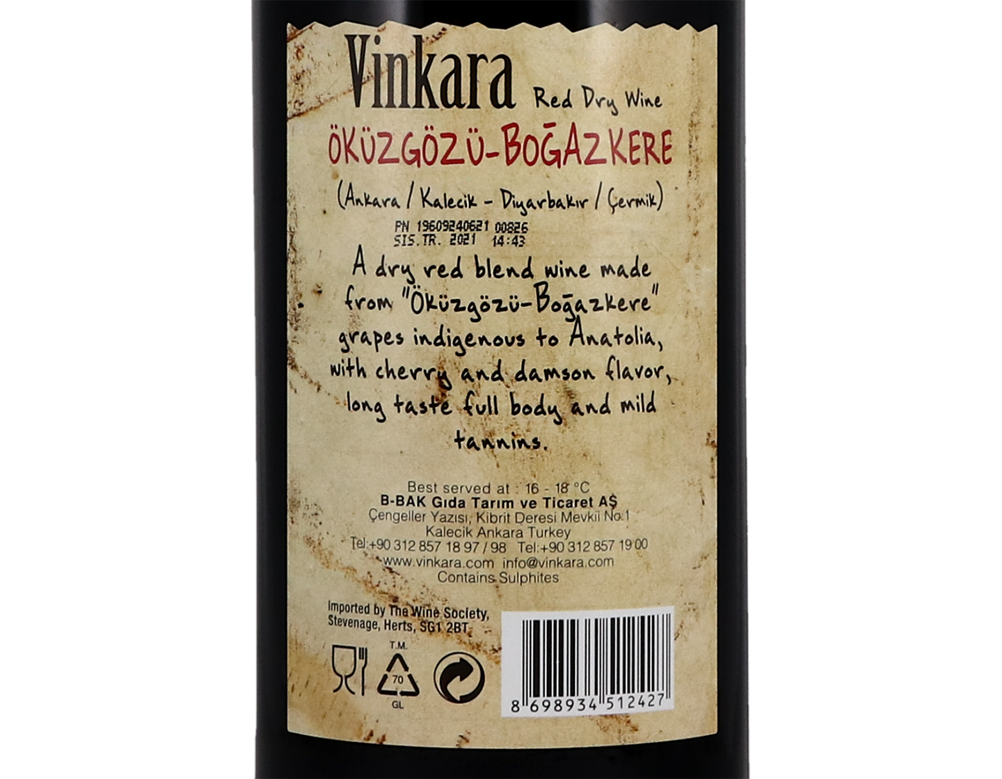 Okuzgozu Bogazkere 2019 Vinkara