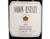 Sobon Estate Rocky Top Amador Zinfandel 2019 view 2