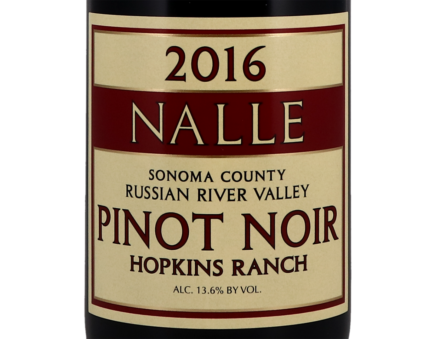 Nalle Hopkins Ranch Russian River Valley Pinot Noir 2016