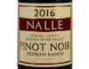 Nalle Hopkins Ranch Russian River Valley Pinot Noir 2016 view 2