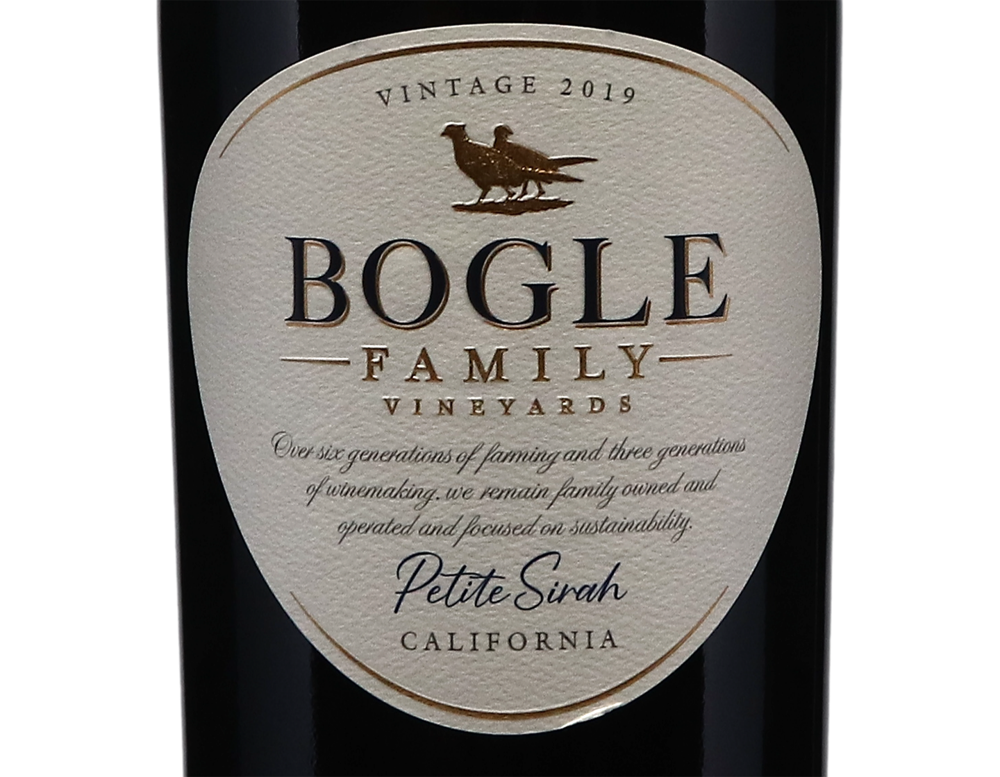 Bogle California Petite Sirah 2019