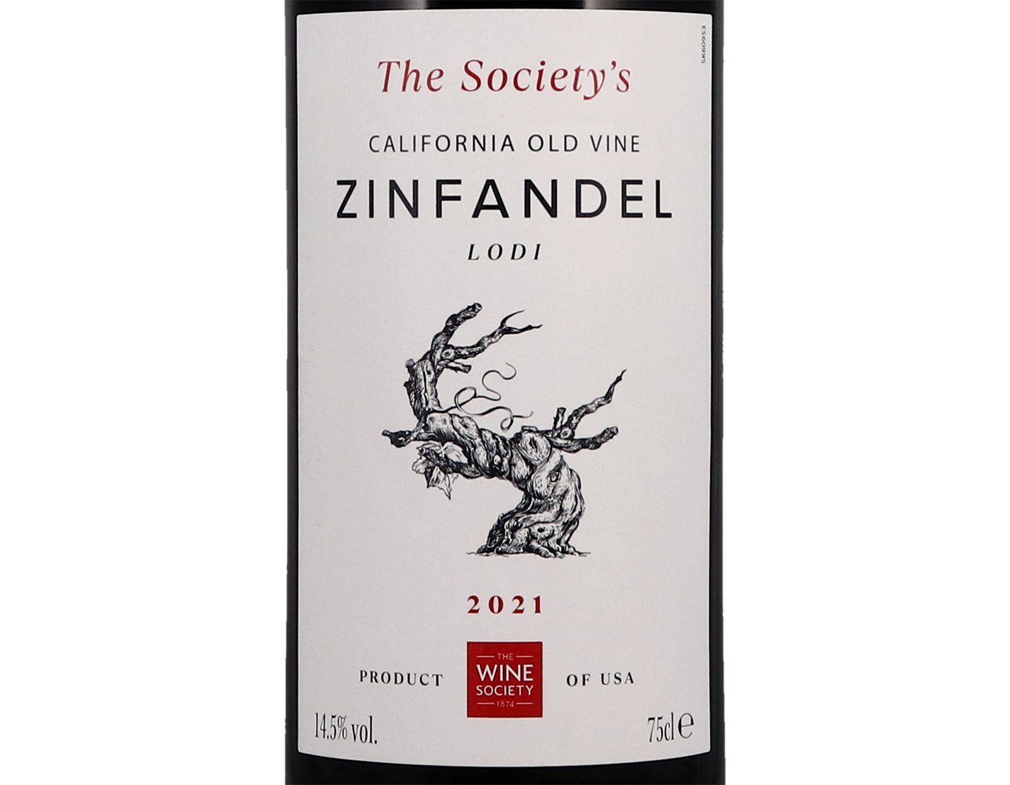 The Society's California Old-Vine Zinfandel 2021