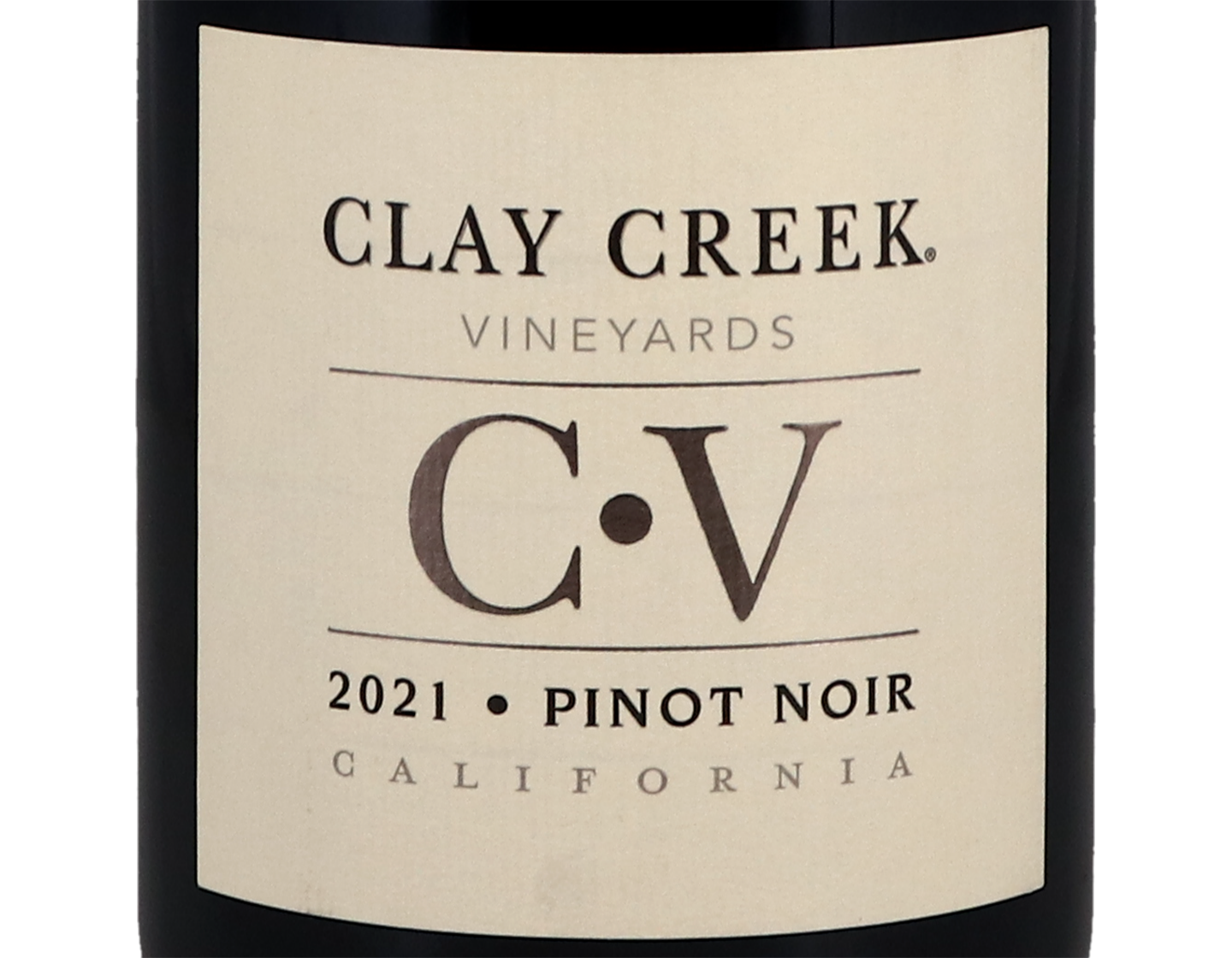 Clay Creek Vineyards California Pinot Noir 2021