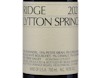 Ridge Lytton Springs 2021 view 2