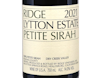 Ridge Lytton Estate Petite Sirah 2021 view 2