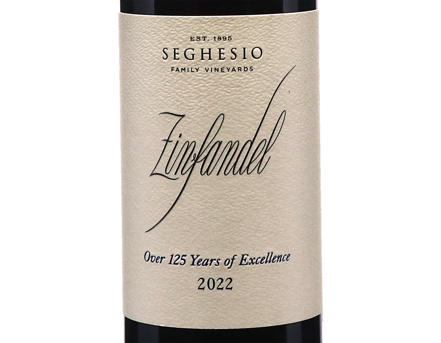 Half Bottle of Seghesio Family Vineyards Sonoma County Zinfandel 2022