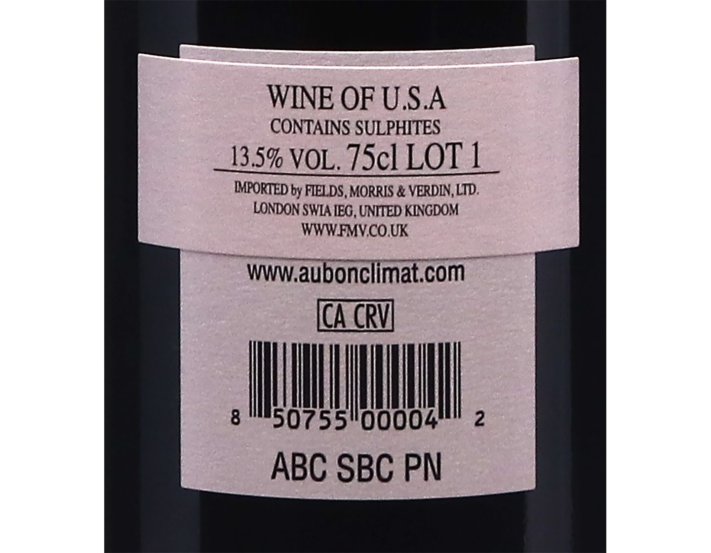 Au Bon Climat Santa Barbara Pinot Noir 2023