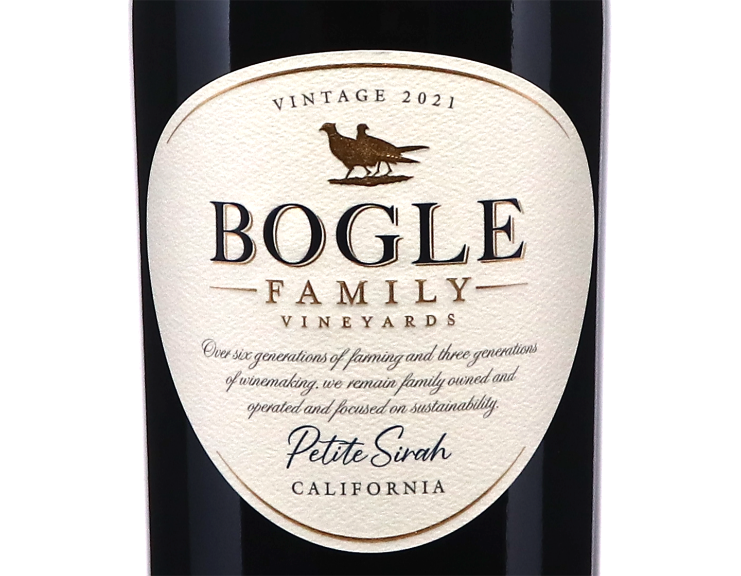 Bogle California Petite Sirah 2021