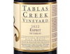 Tablas Creek Esprit de Tablas Adelaida District Paso Robles 2022 view 2