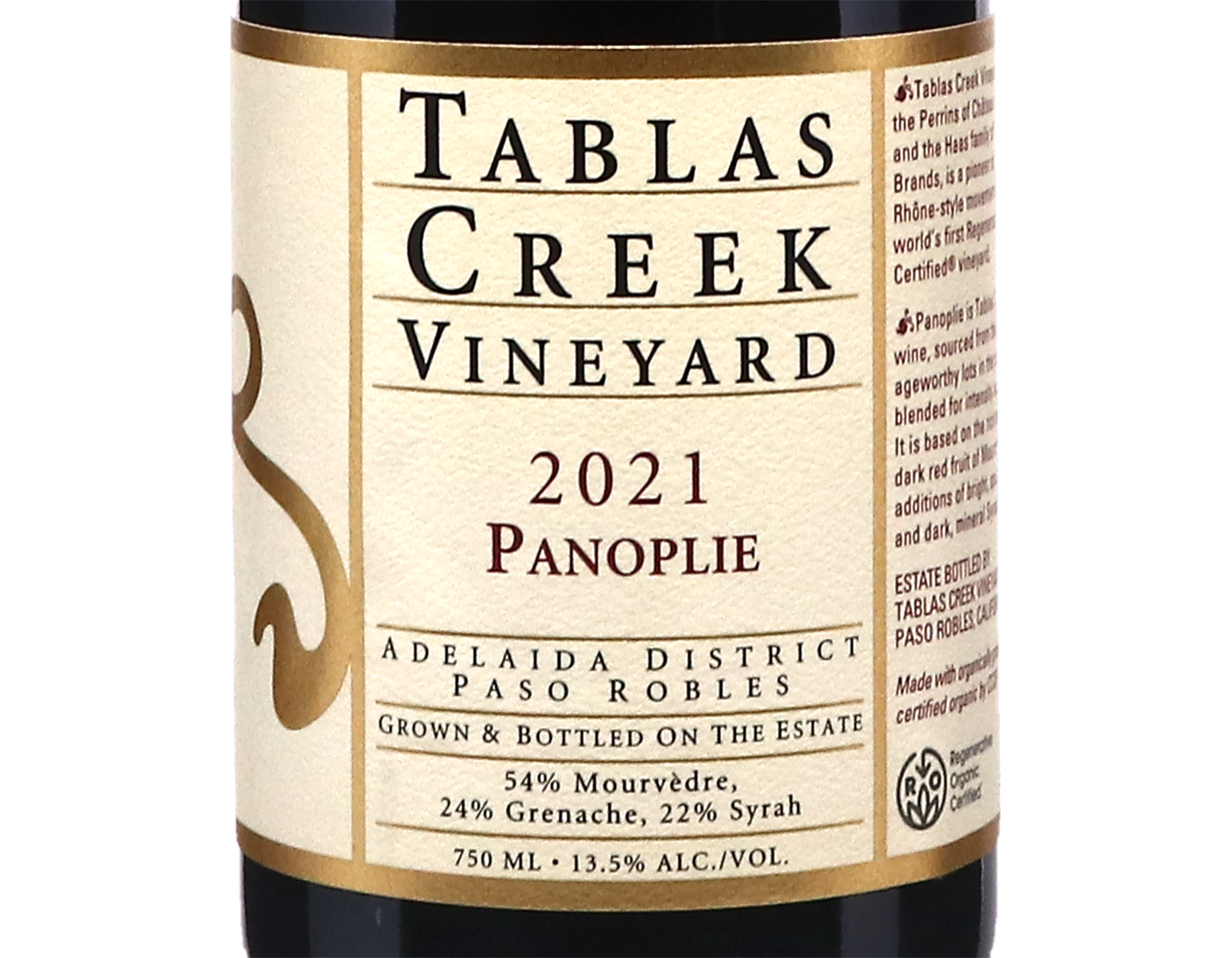 Tablas Creek Panoplie Adelaida District Paso Robles 2021